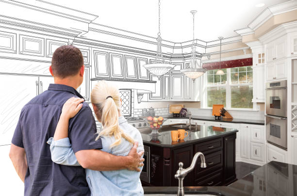 Professional Cabinet Refacing technician working in Galesville, MD